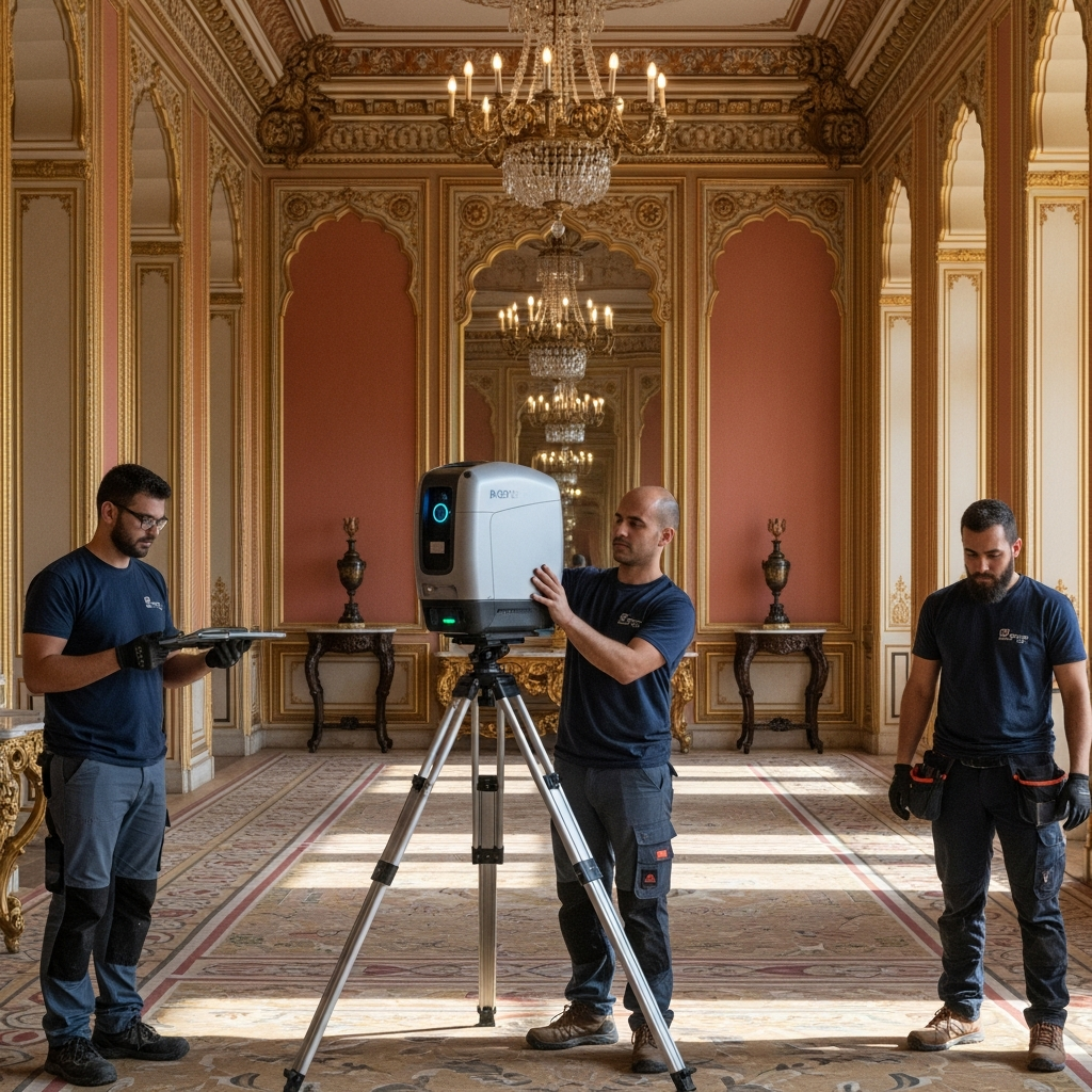 REHABILITACION DE EDIFICIOS ANTIGUOS SCANEO 3D