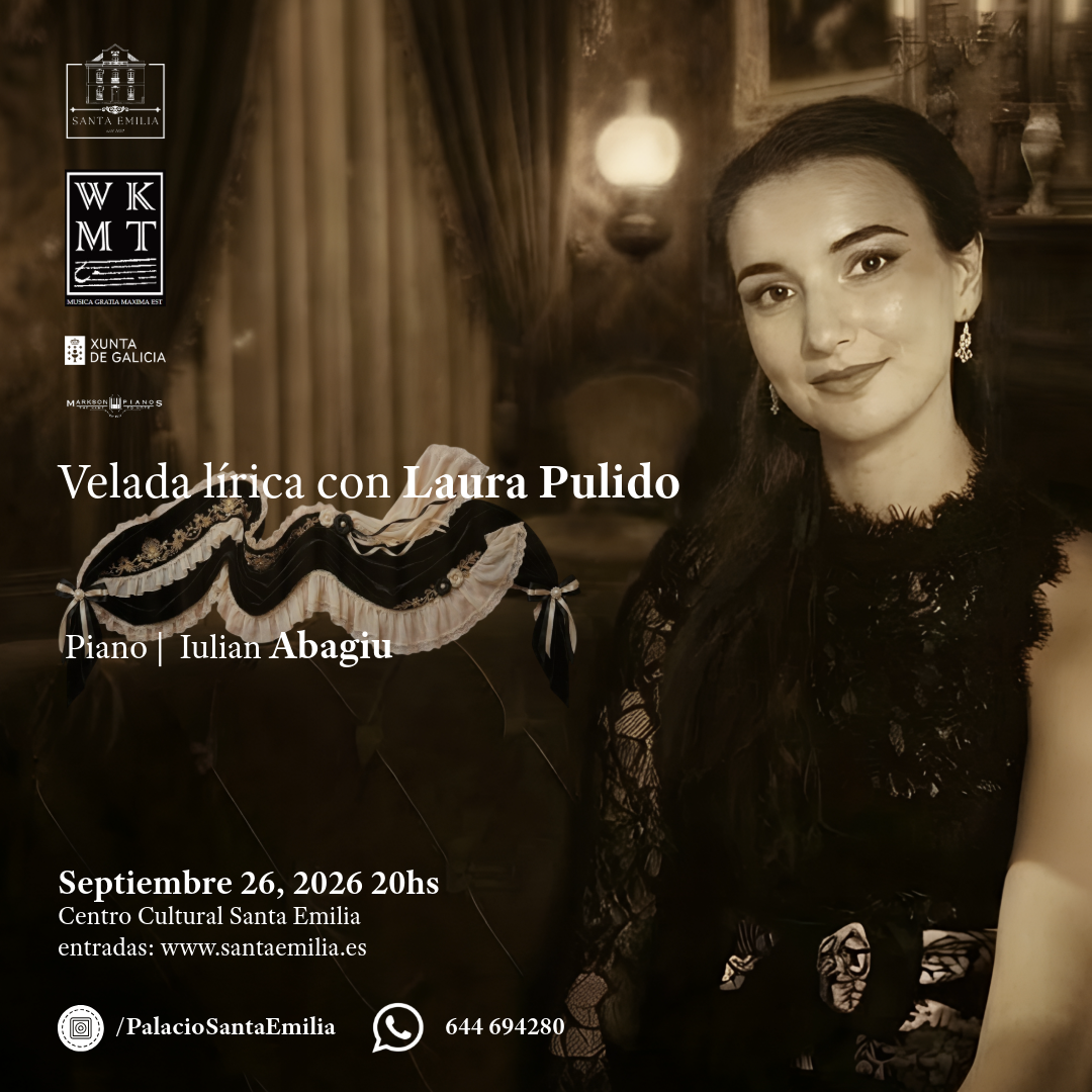 Concierto 26 de Septiembre - Laura Pulido - Santa Emilia