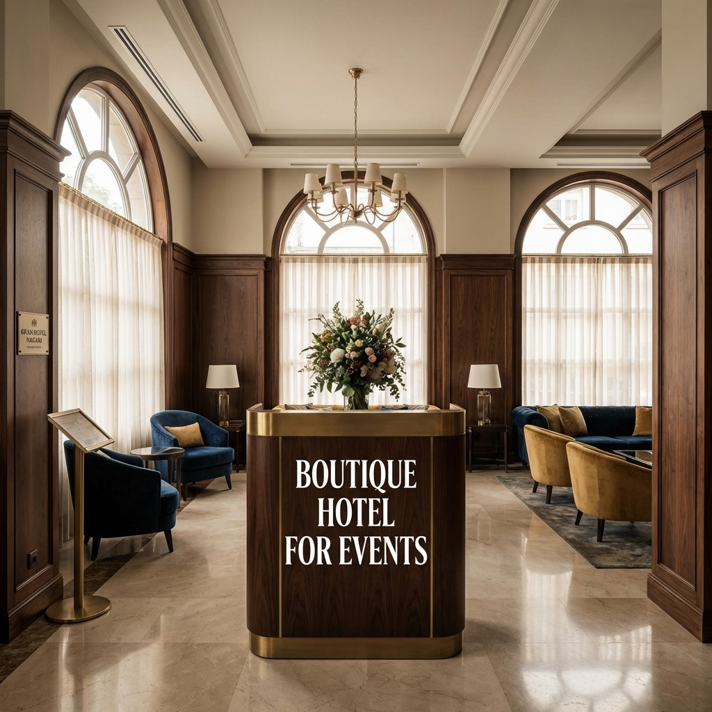 Hotel boutique para eventos