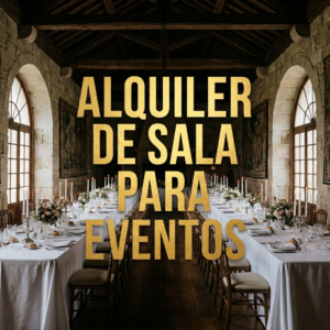 alquiler de sala para eventos