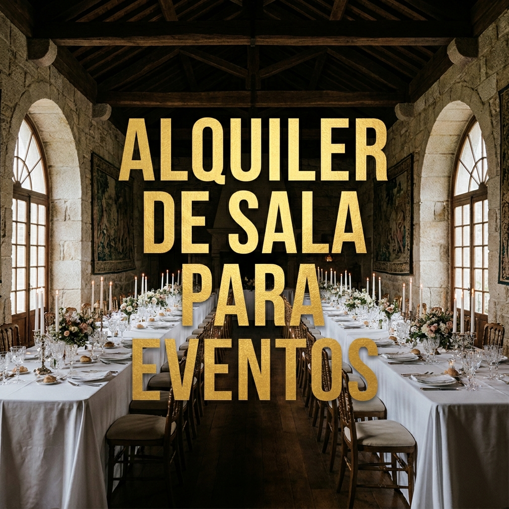 alquiler de sala para eventos