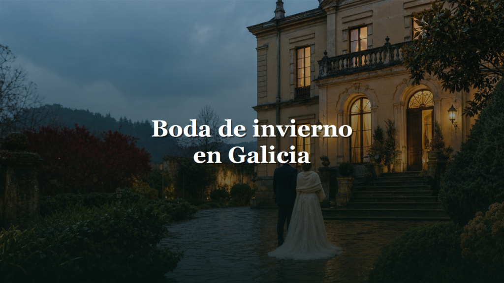 Boda de invierno en Galicia