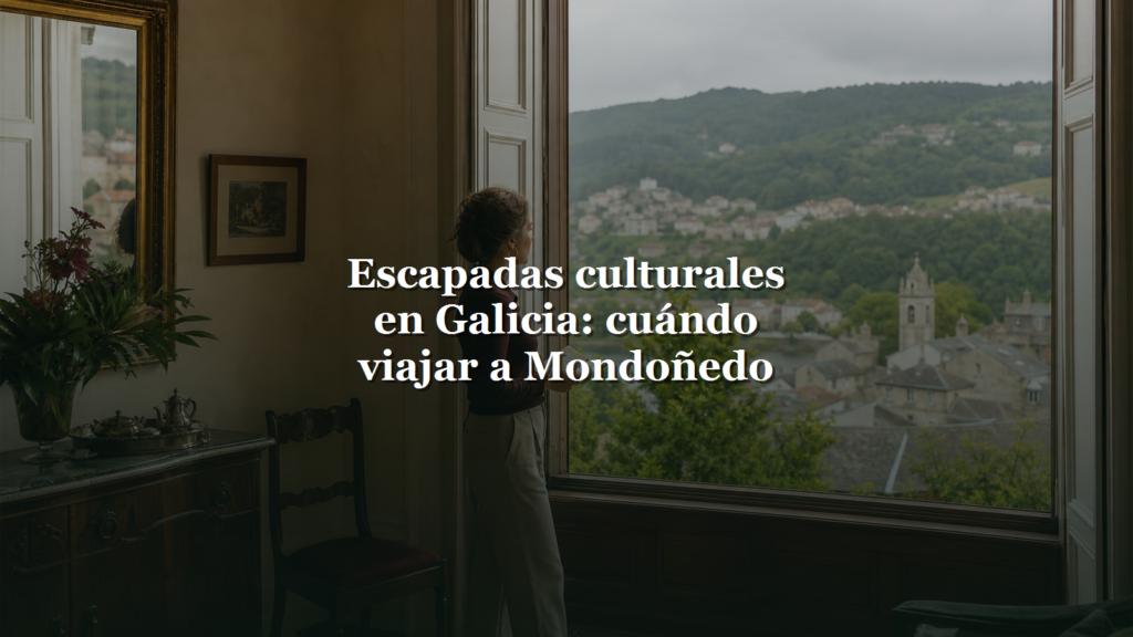 Escapadas culturales en Galicia: cuándo viajar a Mondoñedo