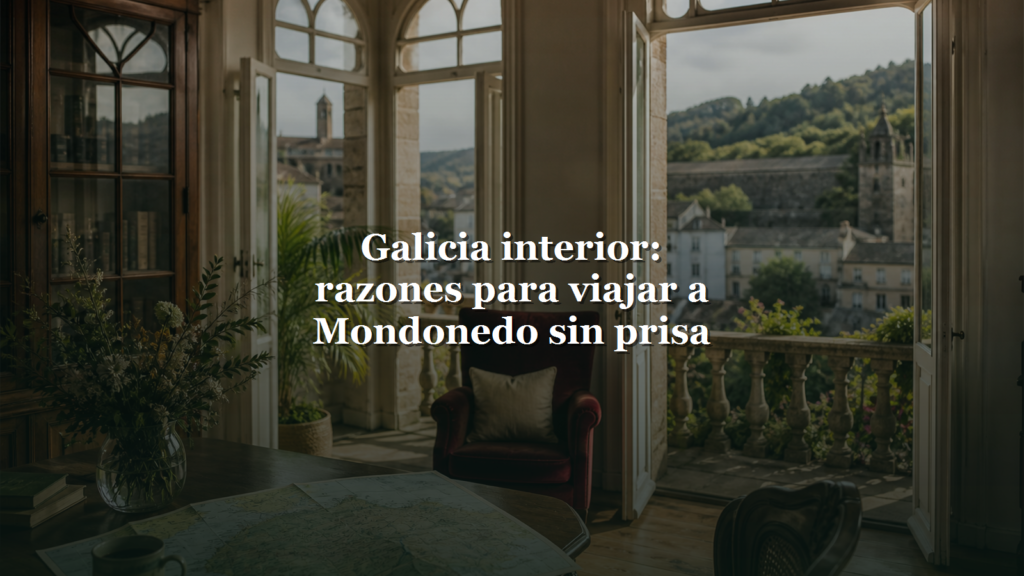 Galicia interior: razones para viajar a Mondoñedo sin prisa