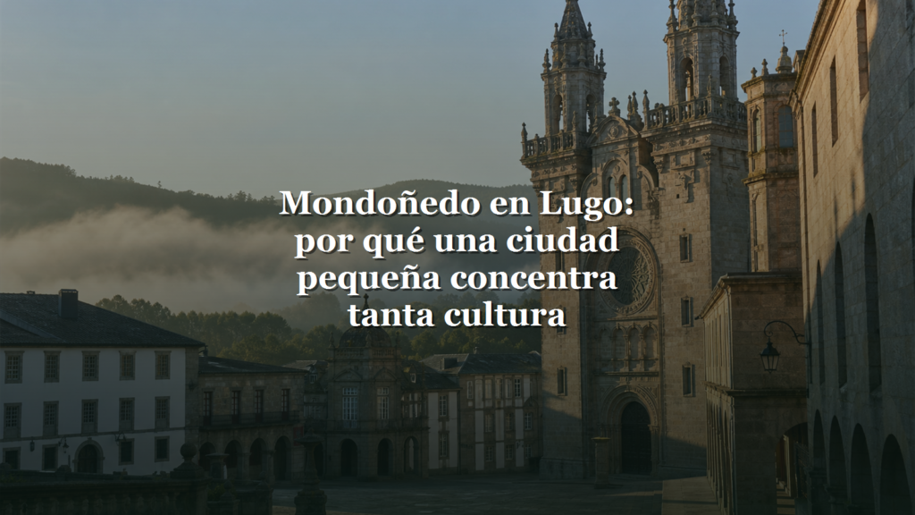 Mondoñedo en Lugo: por qué una ciudad pequeña concentra tanta cultura