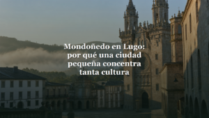 Mondoñedo en Lugo: por qué una ciudad pequeña concentra tanta cultura