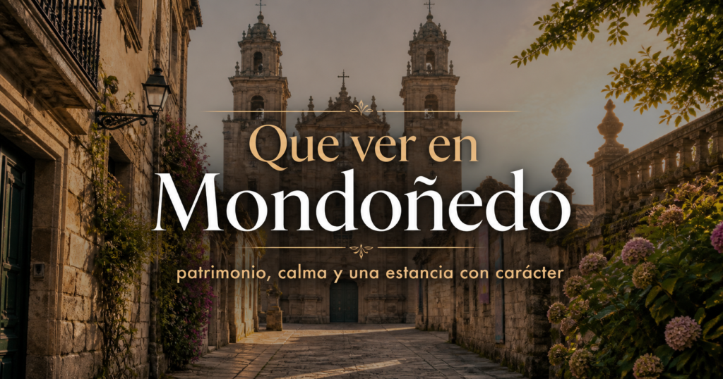 Que ver en Mondoñedo con titulo centrado para redes sociales