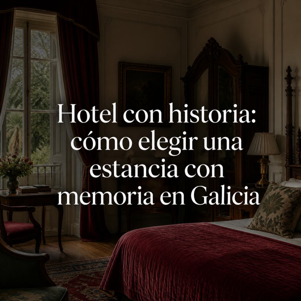 Hotel con historia en Galicia en una estancia histórica