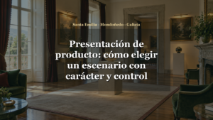 Presentación de producto: cómo elegir un escenario con carácter y control