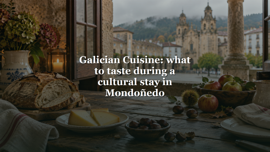 Galician Cuisine: what to taste during a cultural stay in Mondoñedo