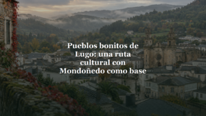 Pueblos bonitos de Lugo con Mondoñedo como base, título centrado